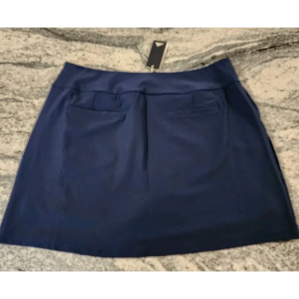ADIDAS GOLF SKORT WOMENS XL BLUE ULTIMATE365 SKIRT SHORTS PERFORMANCE NEW $75‎ - Picture 6 of 12